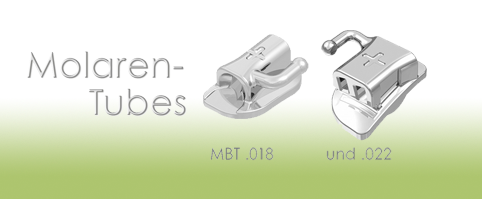 Molarentubes einfach-/doppel- 4-Kant MBT .018 u. 0.22