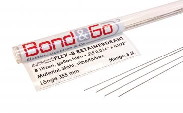Bond & Go smartFLEX-8 Retainer-Draht, .016" x .022"