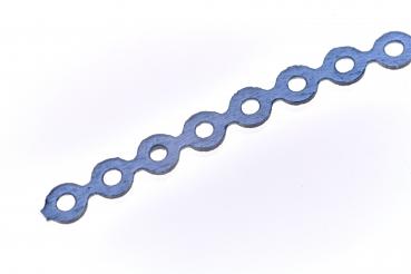 Preview: smartCHAIN-S, kurzer Steg 0.024“, silberfarben