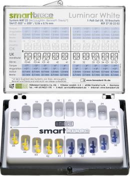 Preview: smartbrace Luminar White, MBT 22, 1-UK-Fall-Set