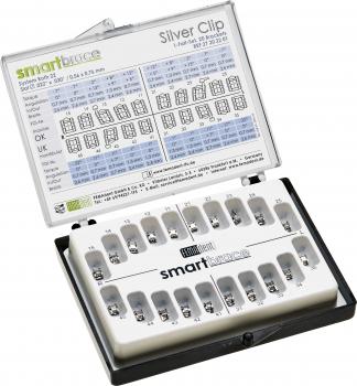 Preview: smartbrace Silver Clip, Roth 22, 1-Fall-Set