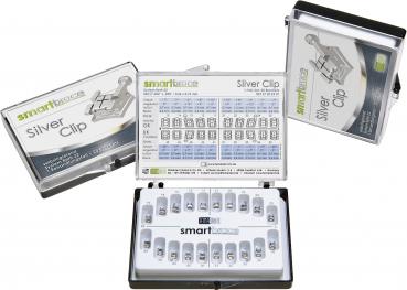 Preview: smartbrace Silver Clip, Roth 22, 1-Fall-Set