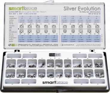 Preview: smartbrace Silver Evolution, MBT 22, 10-Fälle-Set