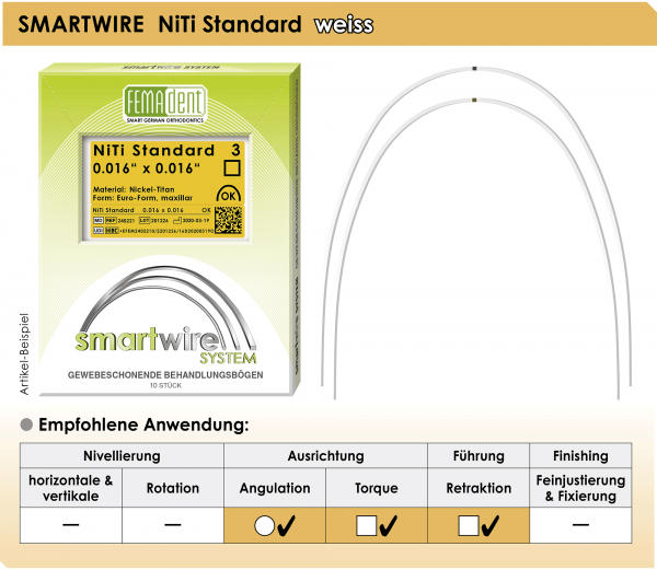 SMARTWIRE NiTi Standard
