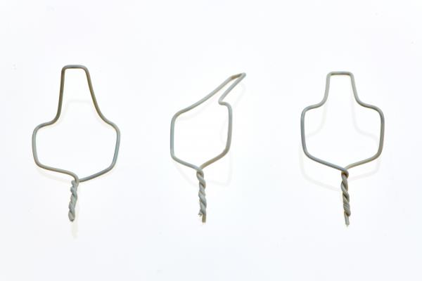 Drahtligaturen zahnfarben, kurz